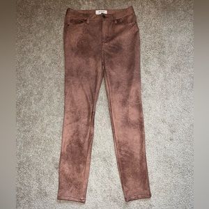 We The Free by Free People Suede-like Pull on Pants